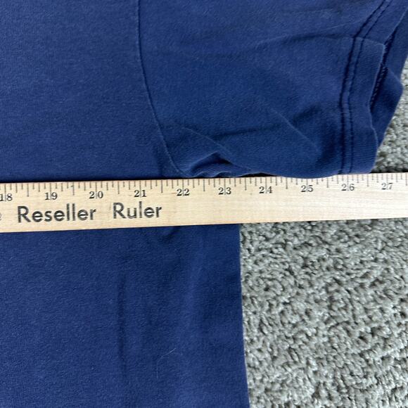 Boston Red Sox Shirt Mens XL Blue Red 2013 World Series Champions Majestic FLAW - Picture 12 of 13